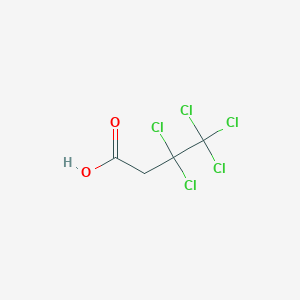 3,3,4,4,4-pentachlorobutanoic Acid