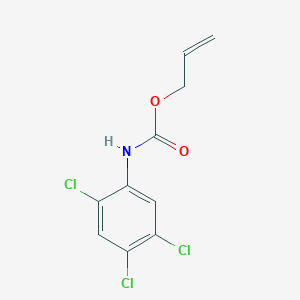 molecular formula C10H8Cl3NO2 B11946912 Allyl N-(2,4,5-trichlorophenyl)carbamate 