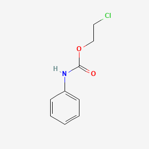 molecular formula C9H10ClNO2 B11947030 2-Chloroethyl N-phenylcarbamate CAS No. 3747-48-6