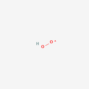 molecular formula HO2- B1194739 Hydroperoxy radical CAS No. 3170-83-0