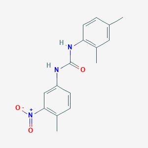 1-(2,4-Dimethylphenyl)-3-(4-methyl-3-nitrophenyl)urea