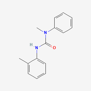 Urea, N-methyl-N'-(2-methylphenyl)-N-phenyl-