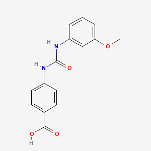 4-(3-(3-Methoxyphenyl)ureido)benzoic acid