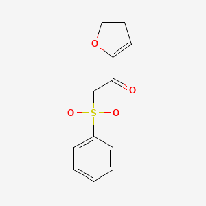 Ethanone, 1-(2-furanyl)-2-(phenylsulfonyl)-