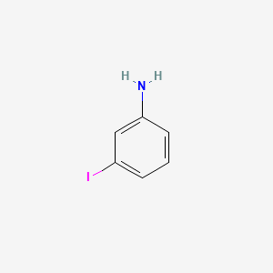 molecular formula C6H6IN B1194756 3-碘苯胺 CAS No. 626-01-7