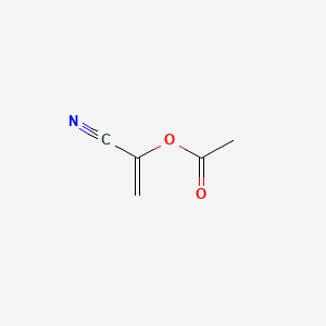 molecular formula C5H5NO2 B1194761 1-Cyanovinyl acetate CAS No. 3061-65-2