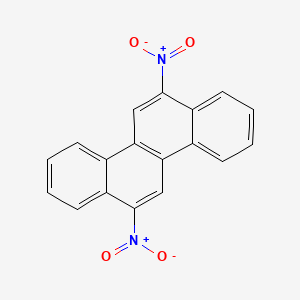 molecular formula C18H10N2O4 B11947616 6,12-Dinitrochrysene CAS No. 7495-99-0