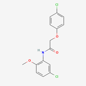 N-(5-chloro-2-methoxyphenyl)-2-(4-chlorophenoxy)acetamide