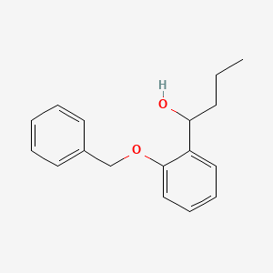 1-(2-(Benzyloxy)phenyl)-1-butanol