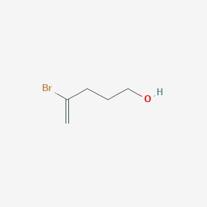 4-Bromopent-4-en-1-ol