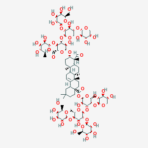 molecular formula C87H138O49 B1194778 皂苷D CAS No. 29741-72-8