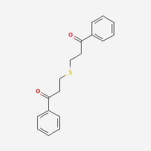 molecular formula C18H18O2S B11947799 3,3'-Thiodipropiophenone CAS No. 23080-98-0