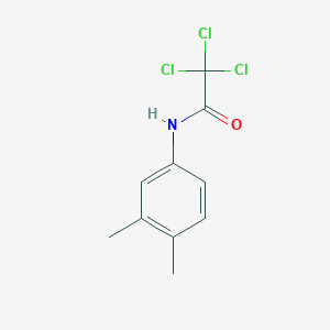 2,2,2-trichloro-N-(3,4-dimethylphenyl)acetamide