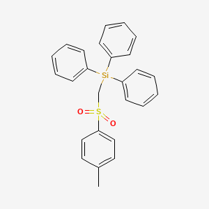 molecular formula C26H24O2SSi B11947832 Triphenyl(tosylmethyl)silane 