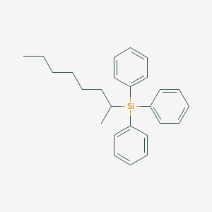 (1-Methylheptyl)triphenylsilane