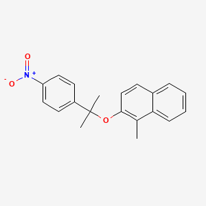 alpha,alpha-Dimethyl-4-nitrobenzyl 1-methyl-2-naphthyl ether