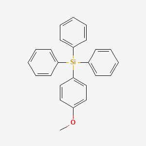 molecular formula C25H22OSi B11947938 (4-Methoxyphenyl)triphenylsilane CAS No. 14311-00-3