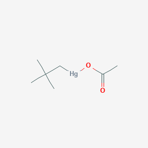 (2,2-Dimethylpropyl)mercuri acetate