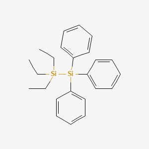 1,1,1-Triethyl-2,2,2-triphenyldisilane