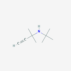 B119481 N-tert-Butyl-1,1-dimethylpropargylamine CAS No. 1118-17-8