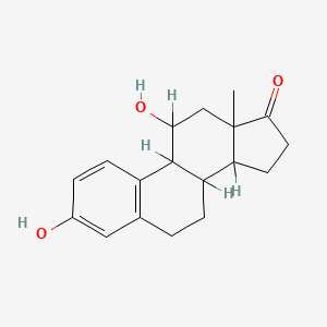 molecular formula C18H22O3 B1194811 3,11-Dihydroxyestra-1,3,5(10)-trien-17-one CAS No. 6803-21-0