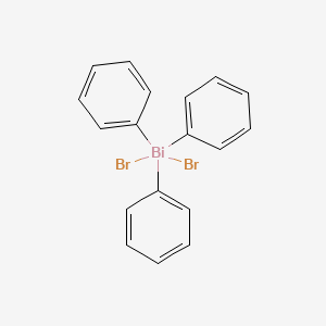 Dibromo(triphenyl)-lambda~5~-bismuthane