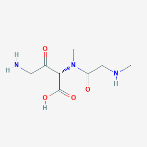 molecular formula C8H15N3O4 B1194831 甘氨酰-肌氨酰-肌氨酸 CAS No. 57836-11-0