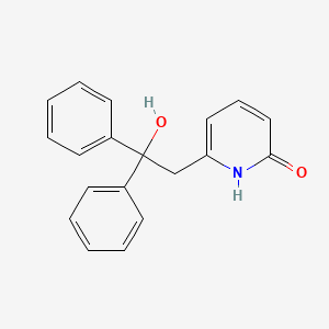 6-(2-Hydroxy-2,2-diphenylethyl)pyridin-2(1h)-one