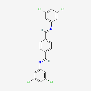 N,N'-(1,4-Phenylenedimethylidyne)bis(3,5-dichloroaniline)