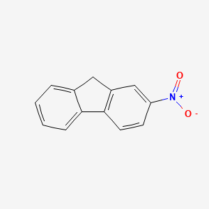 molecular formula C13H9NO2 B1194847 2-硝基芴 CAS No. 607-57-8