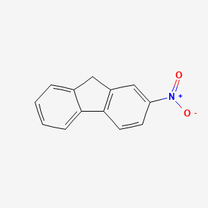 molecular formula C13H9NO2 B1194847 2-Nitrofluoren CAS No. 607-57-8