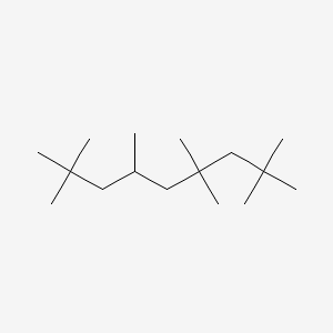 molecular formula C16H34 B1194848 2,2,4,4,6,8,8-七甲基壬烷 CAS No. 4390-04-9