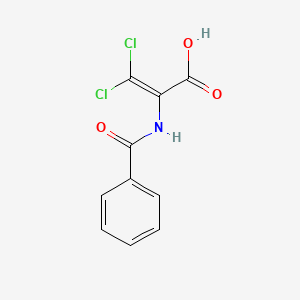 2-(Benzoylamino)-3,3-dichloroacrylic acid