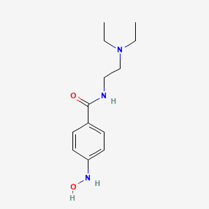 B1194853 Procainamide 4-hydroxylamine CAS No. 95576-27-5