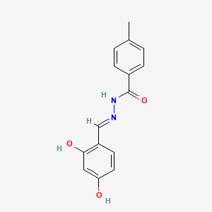 N'-[(E)-(2,4-dihydroxyphenyl)methylidene]-4-methylbenzohydrazide