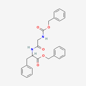 Benzyl N-[(benzyloxy)carbonyl]glycylphenylalaninate