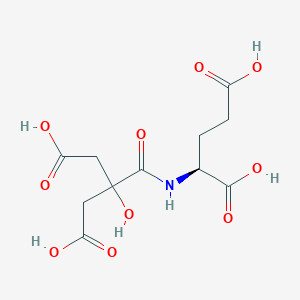 molecular formula C11H15NO10 B1194859 beta-Citryl-L-glutamic acid CAS No. 69281-09-0