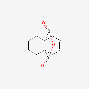 12-Oxatricyclo[4.4.3.01,6]trideca-3,8-diene-11,13-dione