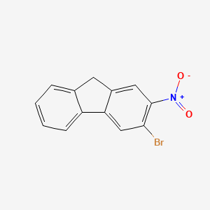 molecular formula C13H8BrNO2 B11948641 3-bromo-2-nitro-9H-fluorene CAS No. 77900-92-6