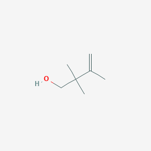 molecular formula C7H14O B11948774 2,2,3-Trimethylbut-3-en-1-ol 