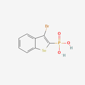 Phosphonic acid, (3-bromobenzo[b]selenophene-2-yl)-