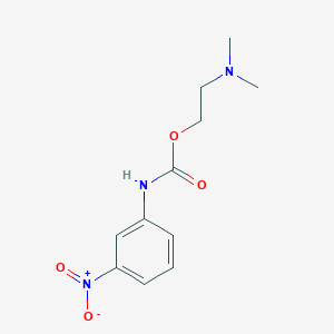 2-dimethylaminoethyl N-(3-nitrophenyl)carbamate