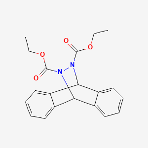 molecular formula C20H20N2O4 B11948801 Diethyl 9,10-dihydro-9,10-diazanoanthracene-11,12-dicarboxylate CAS No. 6329-10-8