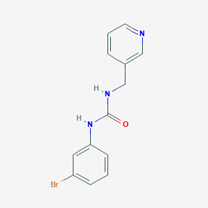 molecular formula C13H12BrN3O B11948815 1-(3-Bromophenyl)-3-(pyridin-3-ylmethyl)urea 