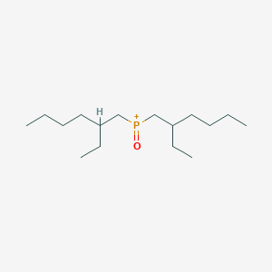 molecular formula C16H34OP+ B11948828 Bis(2-ethylhexyl)phosphine oxide 