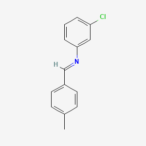 N-(4-Methylbenzylidene)-3-chloroaniline