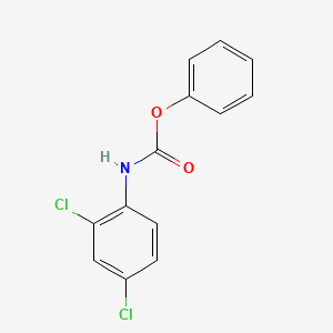 molecular formula C13H9Cl2NO2 B11949123 Phenyl N-(2,4-dichlorophenyl)carbamate CAS No. 65141-15-3