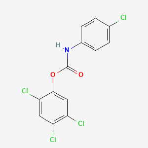 2,4,5-Trichlorophenyl N-(4-chlorophenyl)carbamate