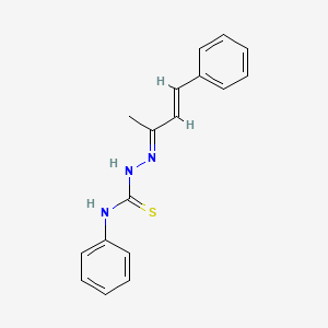 4-Phenyl-3-buten-2-one N-phenylthiosemicarbazone