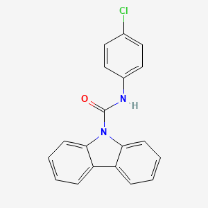 N-(4-chlorophenyl)-9H-carbazole-9-carboxamide